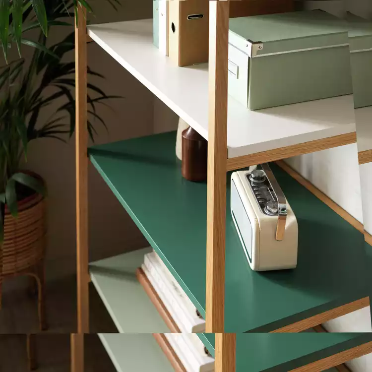 Habitat Jive Tall Shelving Unit - Green