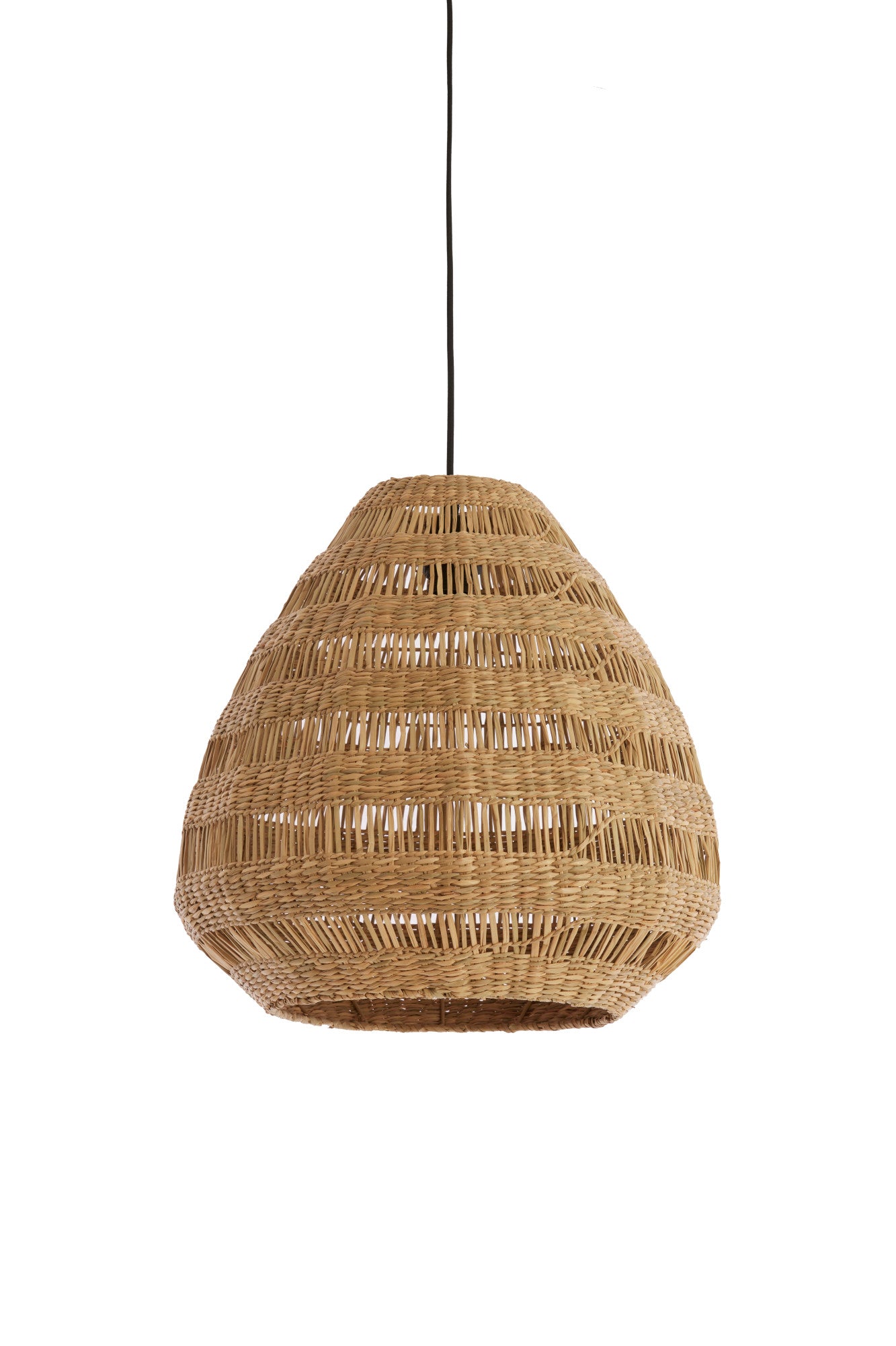 Light & Living hanglamp SOLUNA - bruin - Ø47x46cm