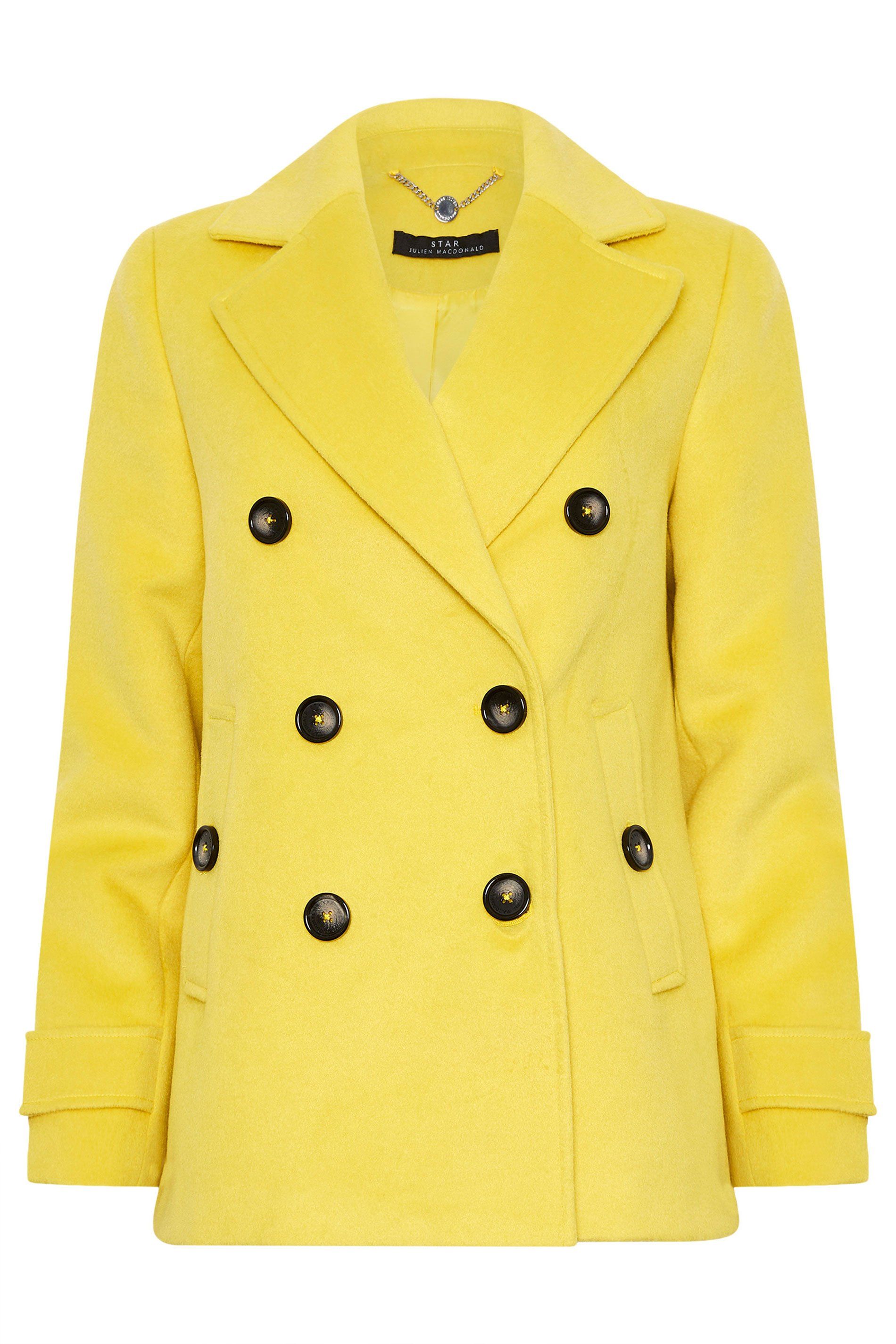 Star by Julien Macdonald Button Through Coat