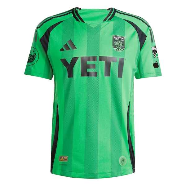 Brandon Vazquez Austin FC adidas 2025 The Heartbeat Kit Authentic Player Jersey - Green