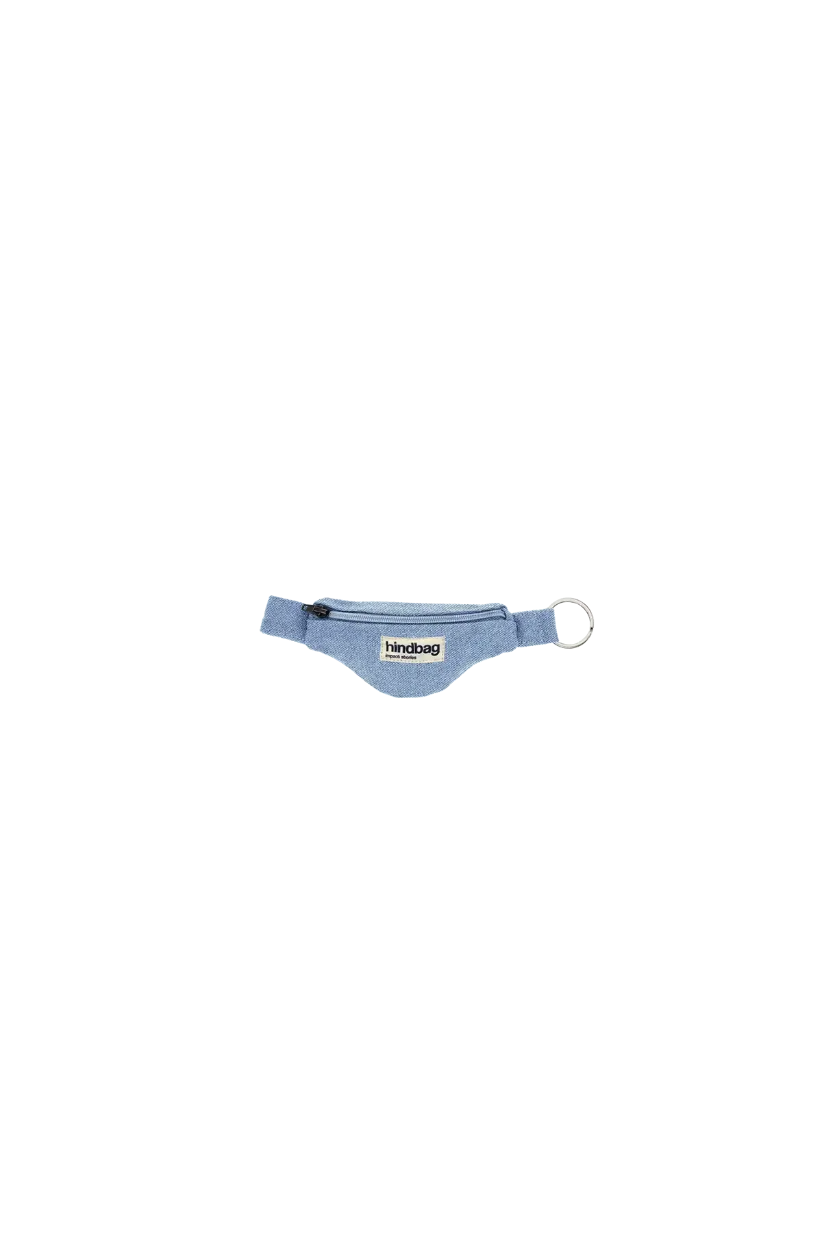 Porte-clés banane Côme Denim Bleu