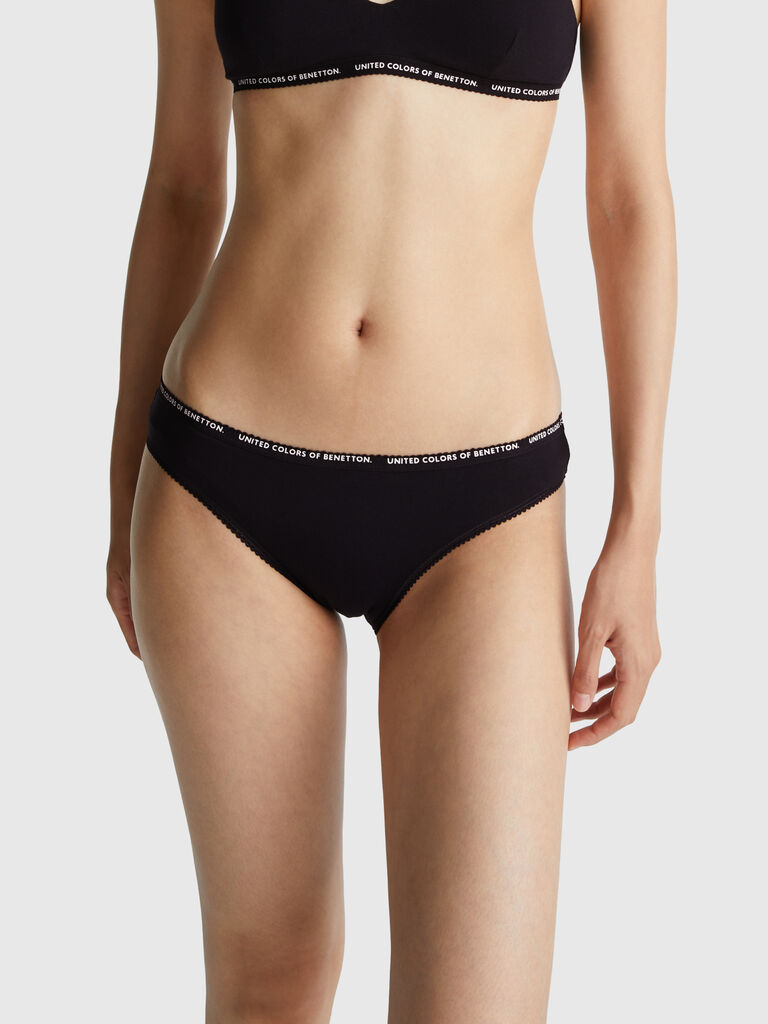 Stretch cotton underwear