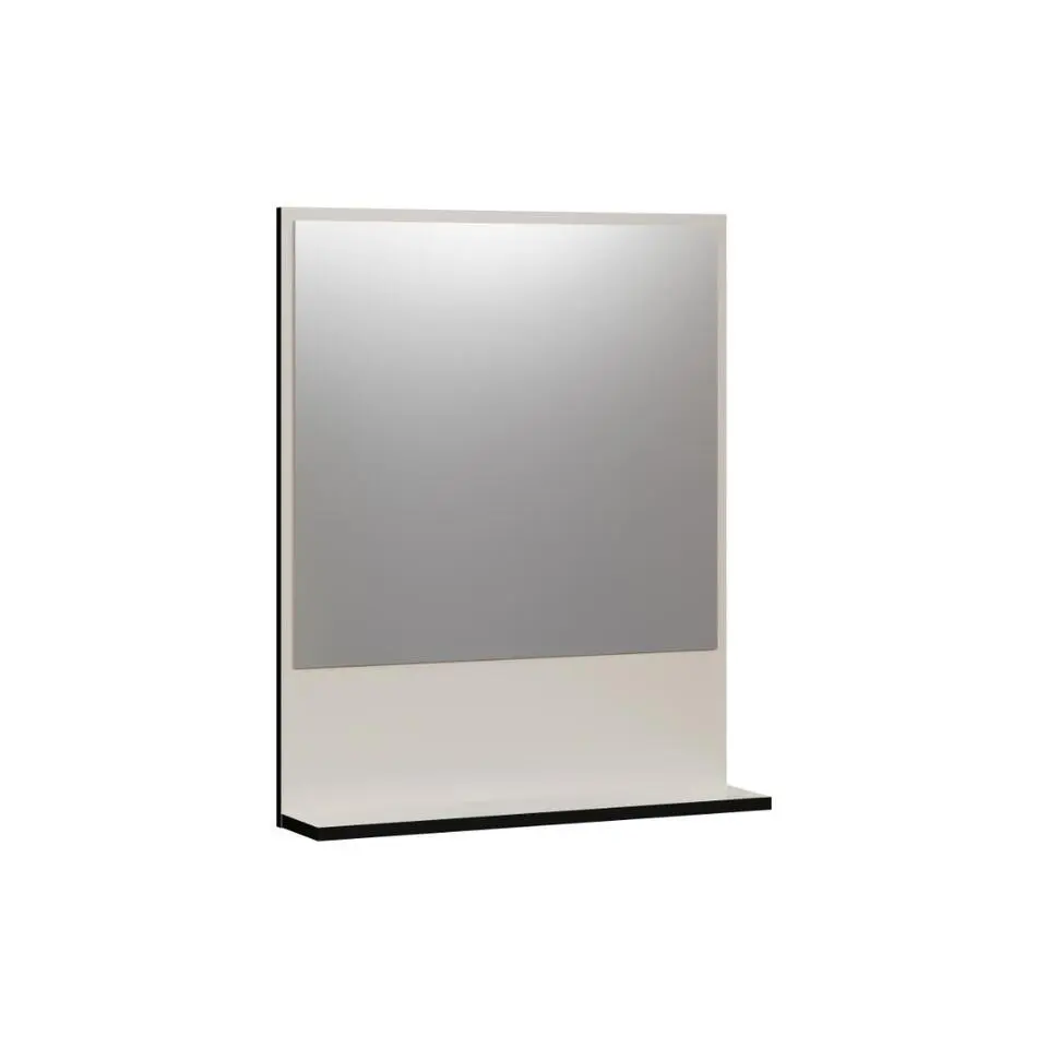 Hioshop PureBliss spiegel bad met 1 plank kashmir