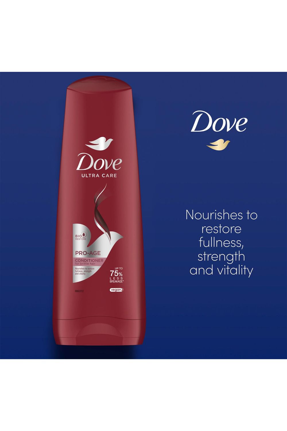 Dove Nourishing 'Conditioner' Pro-Age for Brittle & Damaged Hair 350ml, 3pk