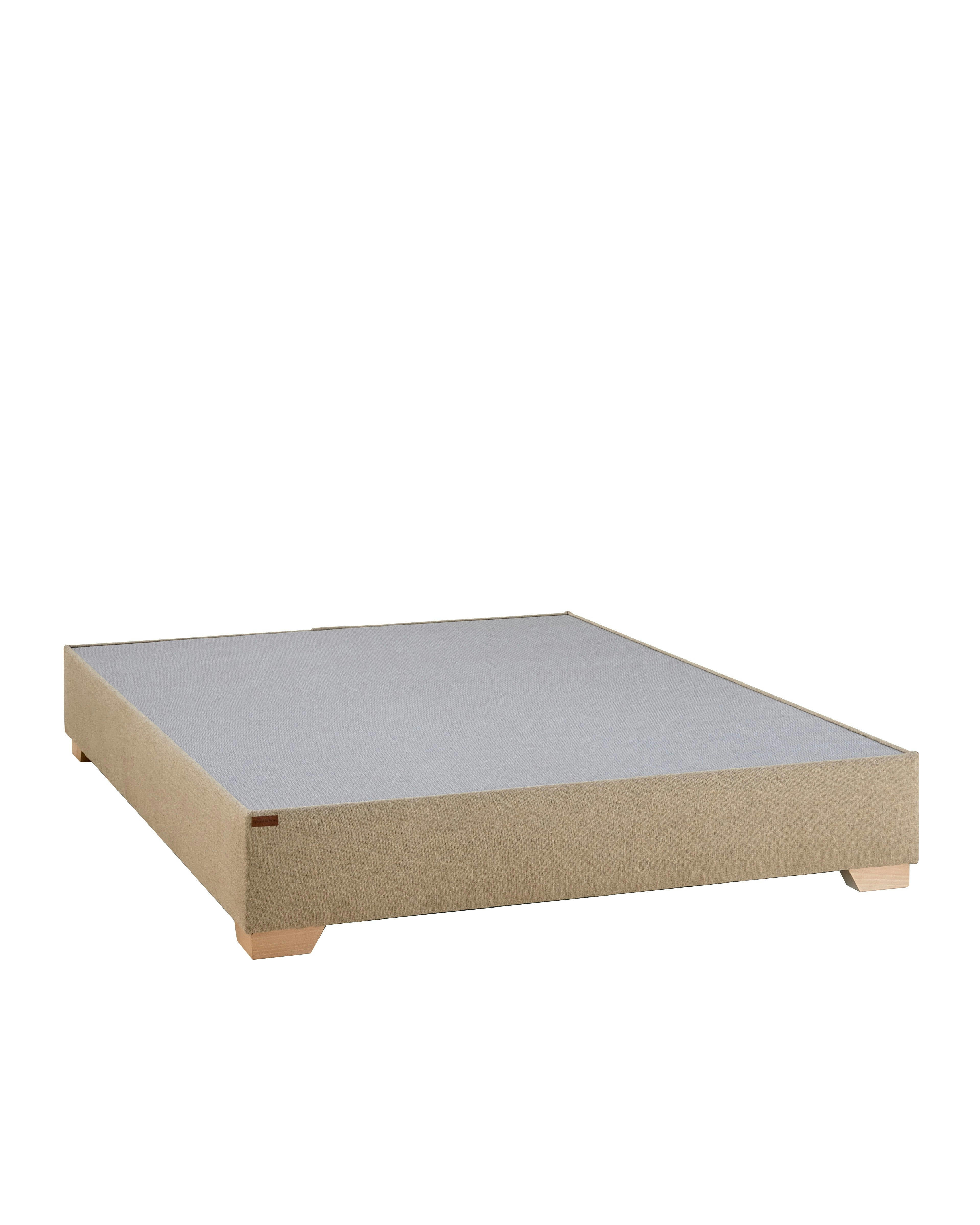 - Sommier tapissier royal en lin 180x200