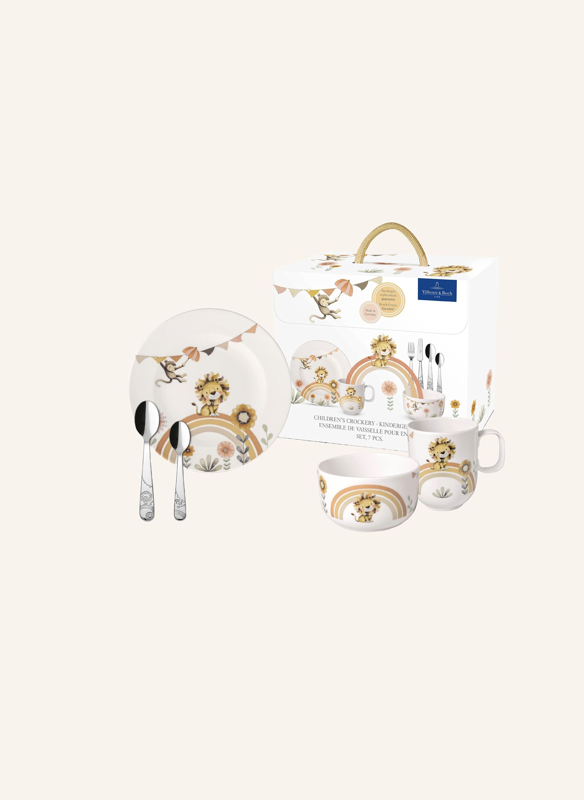 Villeroy & Boch Kindergeschirr-Set 7tlg. ROAR LIKE A LION