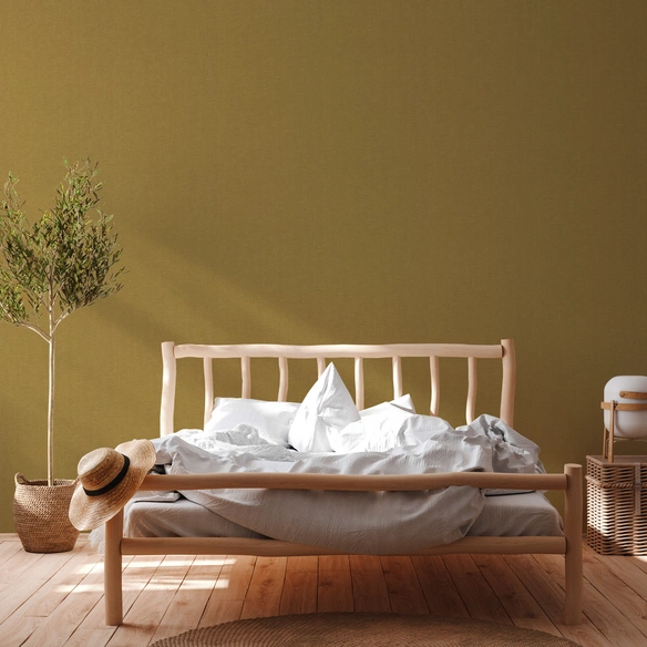 Vliestapete, BxL: 53 x 1005 cm, maisgelb