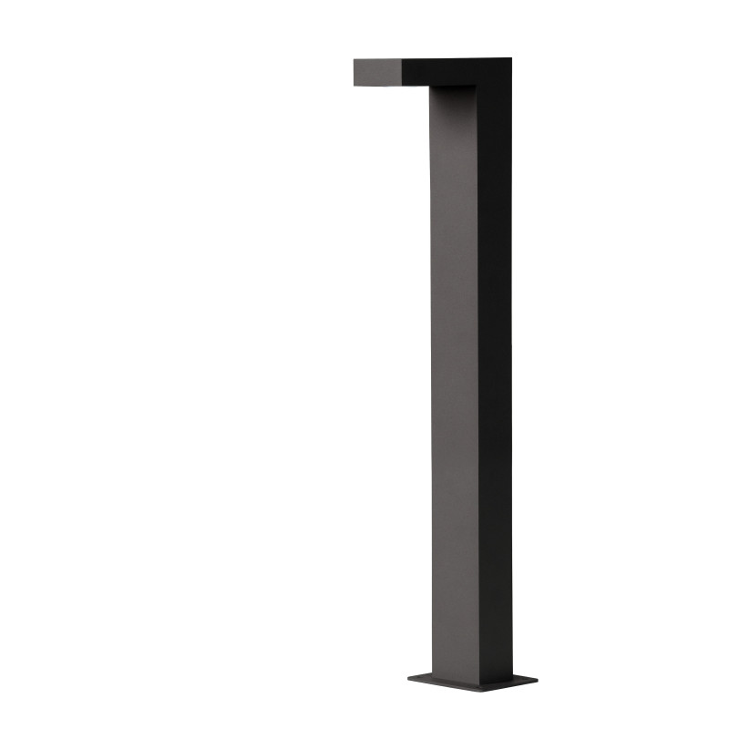 Borne extérieure LED Texas noire 60 cm 6 W LUCIDE