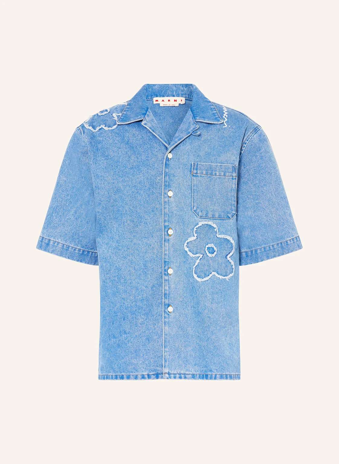 MARNI Jeanshemd Comfort Fit