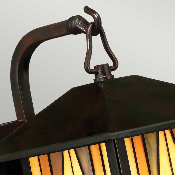 Kinkiet zewnętrznyciemny brąz Inglenook Outdoor 1xE27x60W IP44 Quoizel
