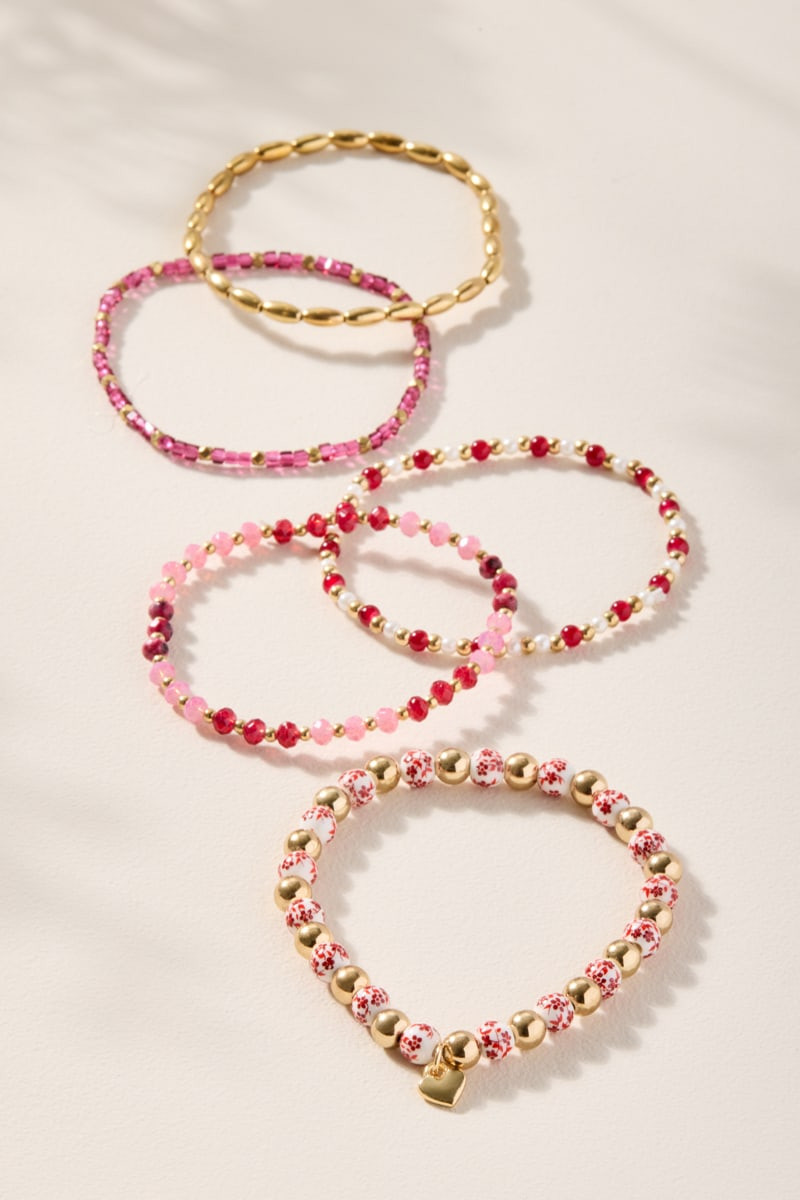 Lisa Beaded Bracelet Set
