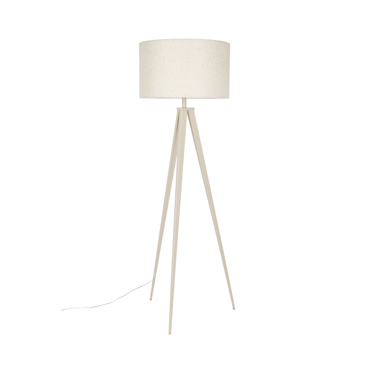 Zuiver Tripod Vloerlamp Beige