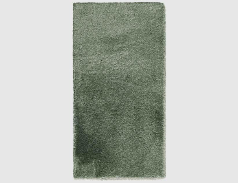 Kunstfellteppich Mia Dunkelgrün