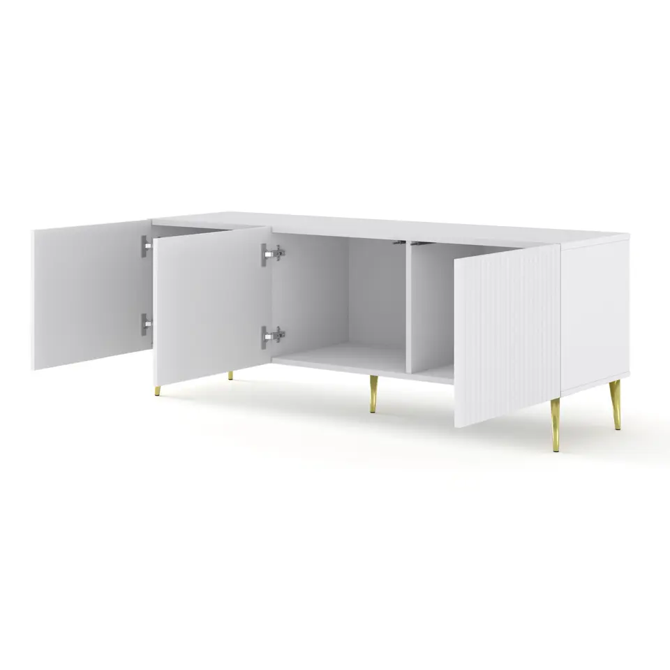 Ravenna B TV-meubel 150 3D gefreesd MDF folie mat