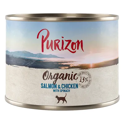 1 x 200g Purizon Organic Salmon & Chicken Wet Cat Food - Try Now!*