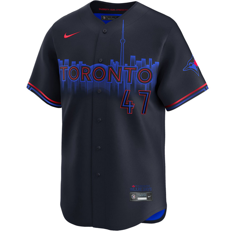 Addison Barger Toronto Blue Jays Nike Home Limited Player Jersey - City Connect- Blue