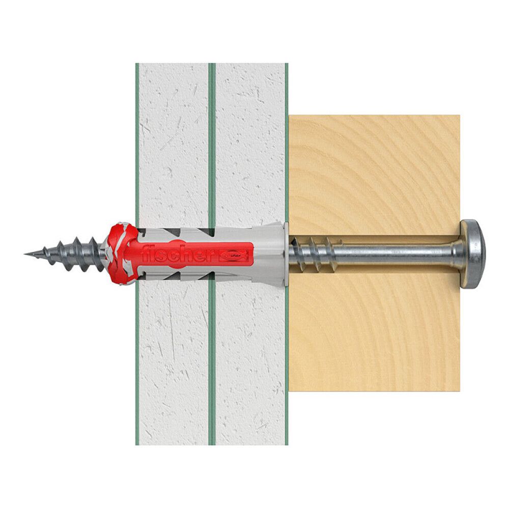 UNIVERSALPLUGG FISCHER M/SKRUE 6/8/10MM