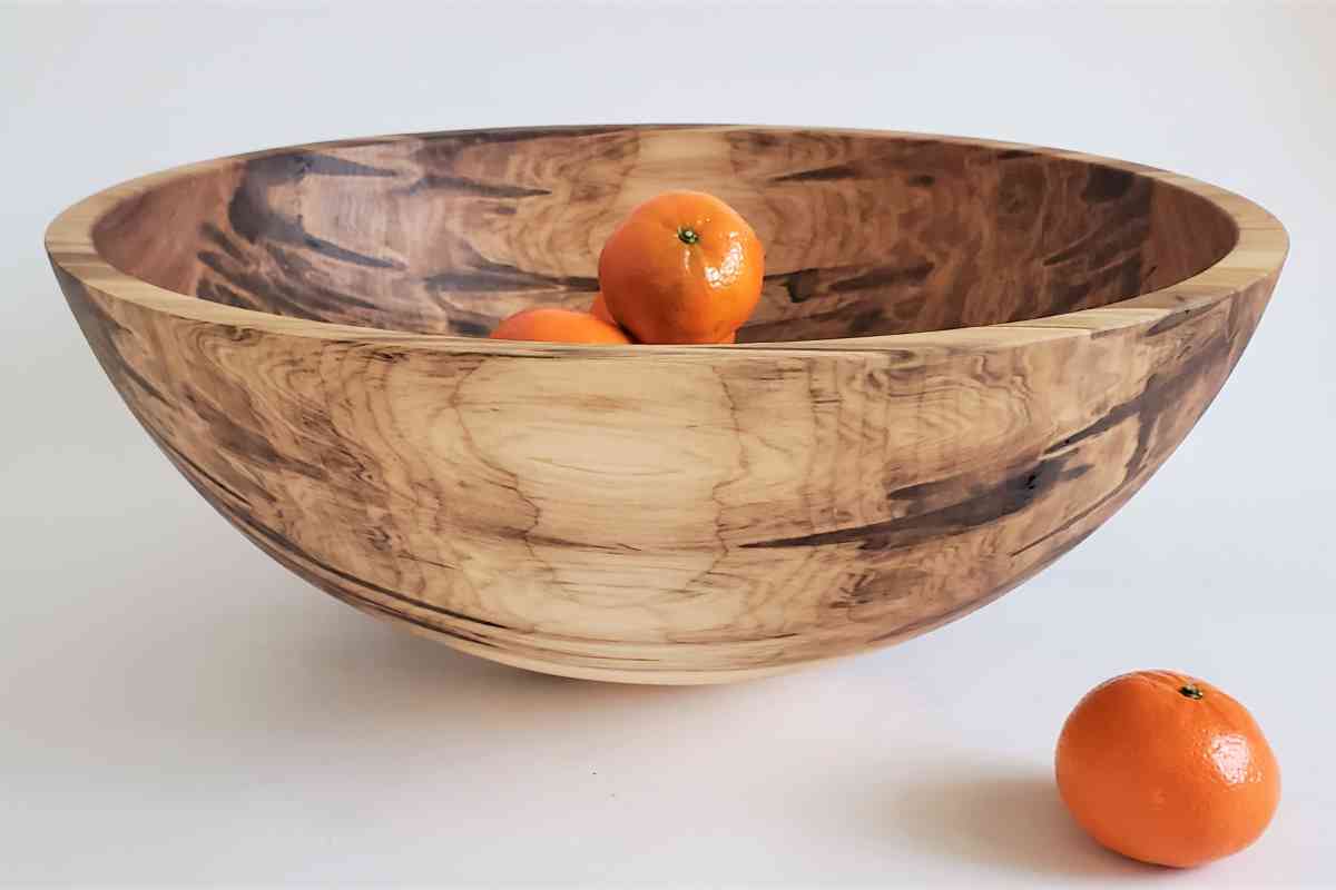 Beyond Big Natural Maple Wood Bowl