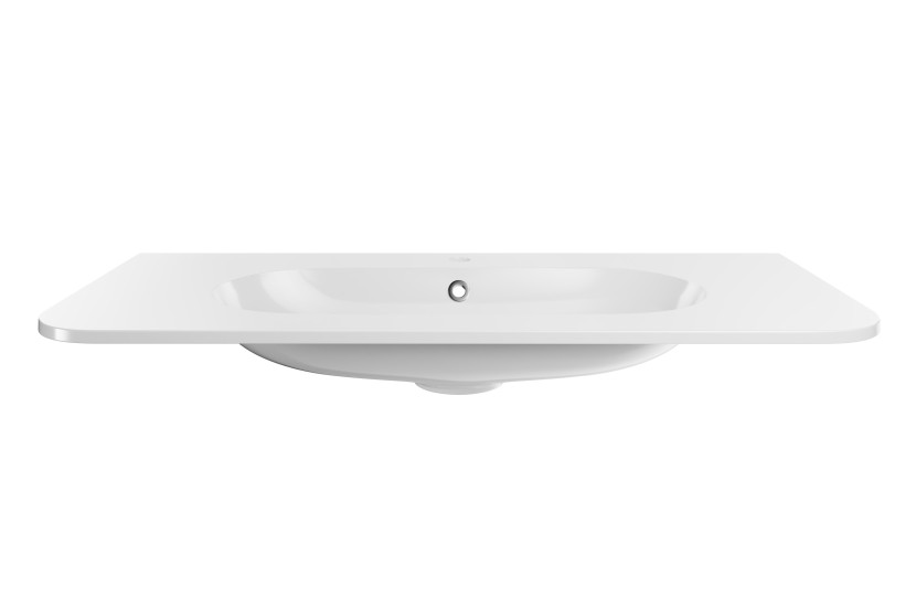 Umywalka Meblowa 100 cm PURE WHITE GLOSS UM 100-46 Biały Połysk
