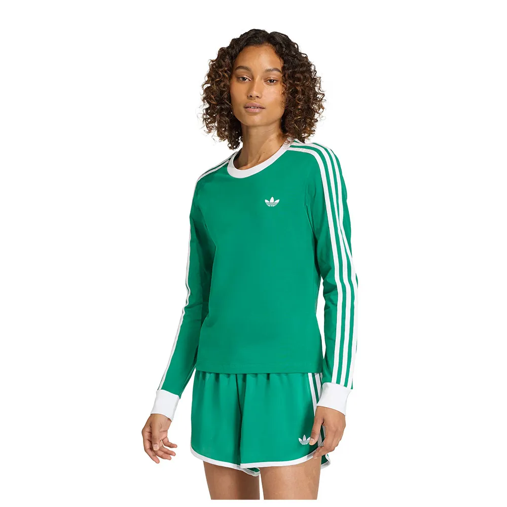 adidas Originals 3 Stripes Slim long sleeve T-shirt