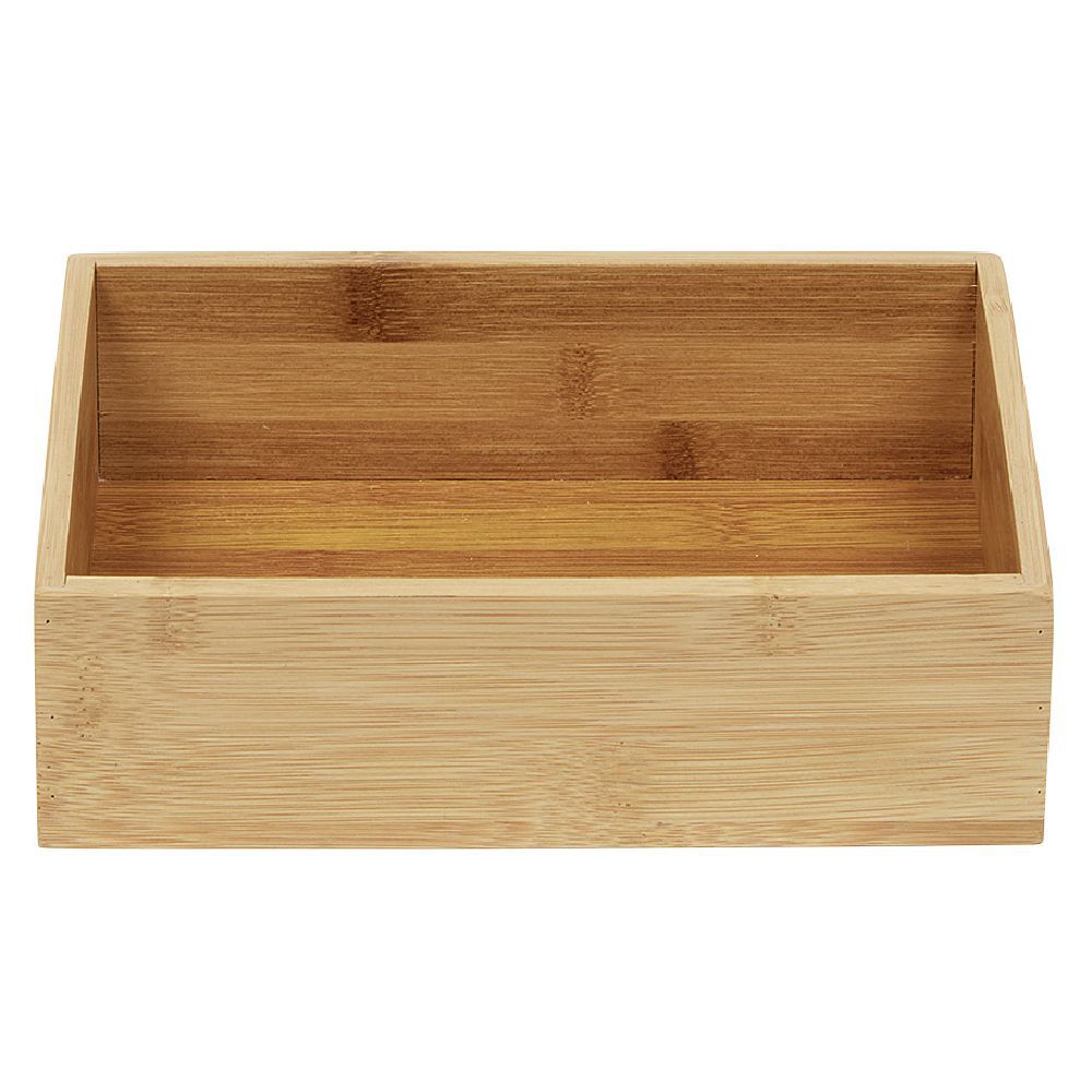 BoÎte en bambou organisateur L.22,5xl.15xH.6,5 cm