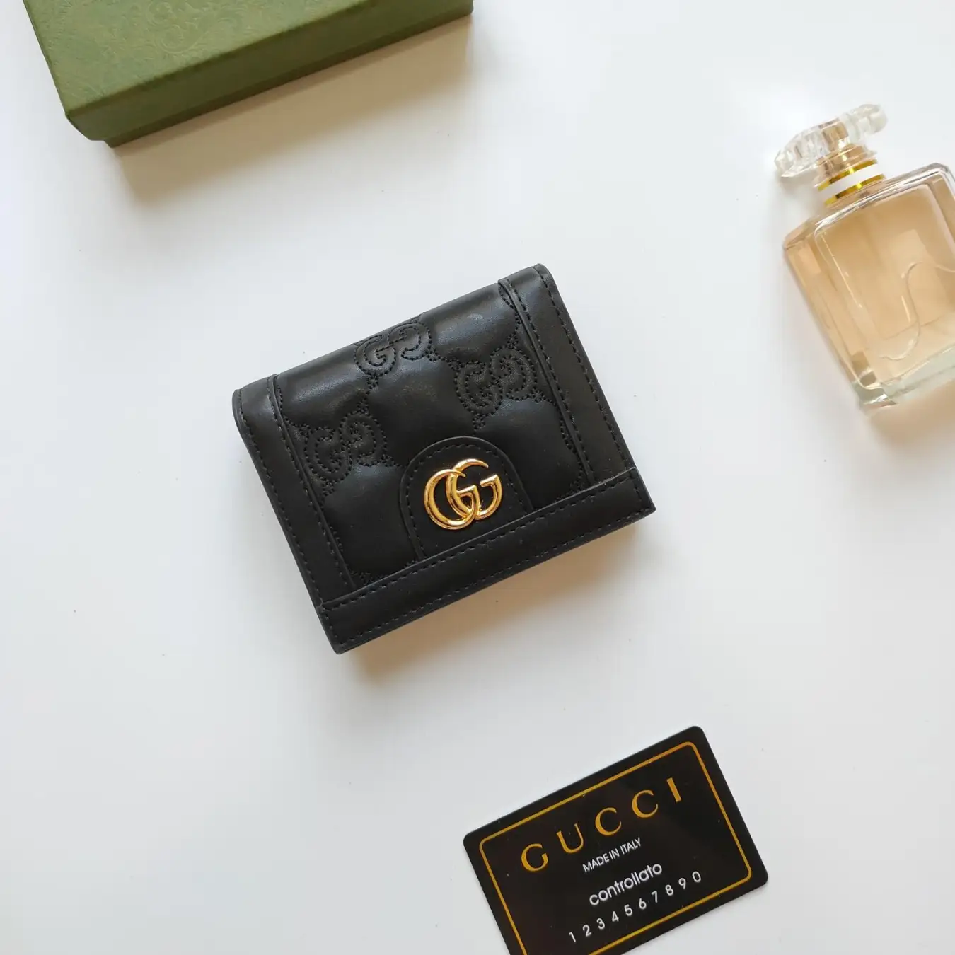 Gucci Unisex GG Marmont Card Case Wallet