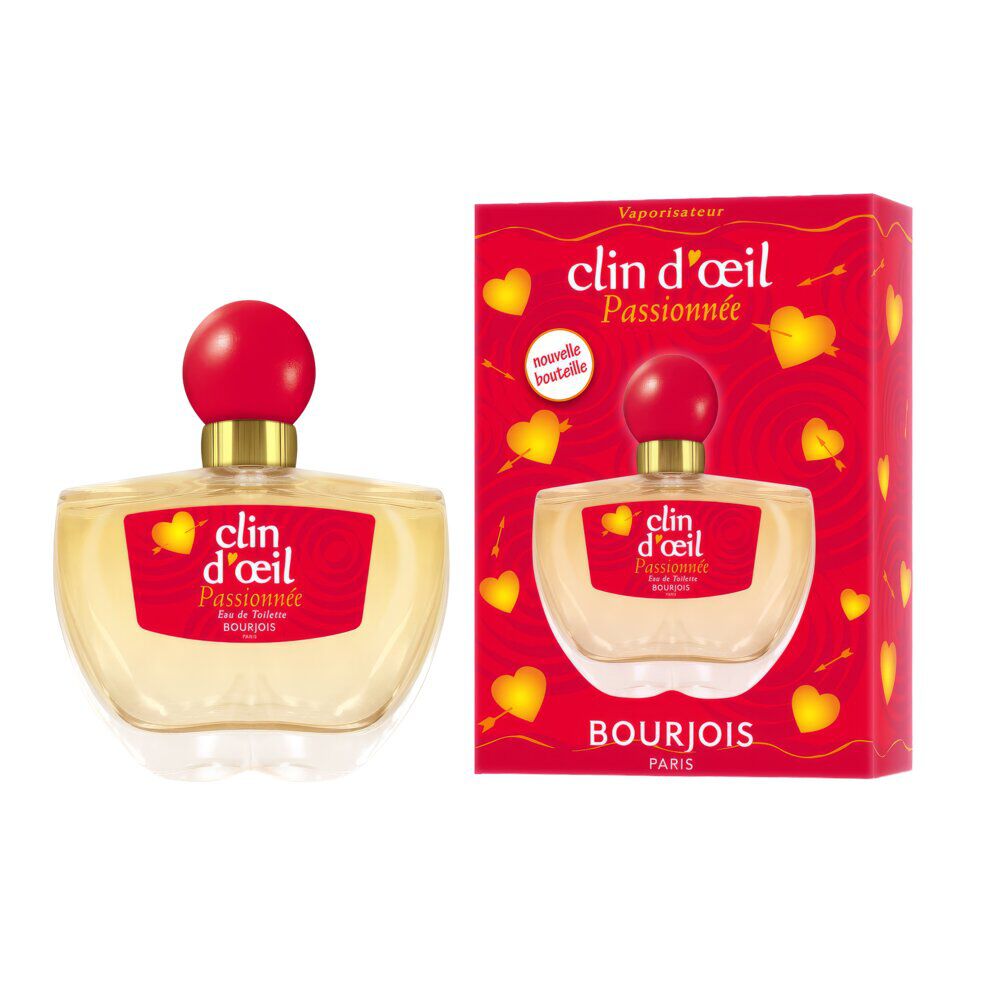 Eau de toilette femme Bourjois Clin d'oeil Passionnée 75ml