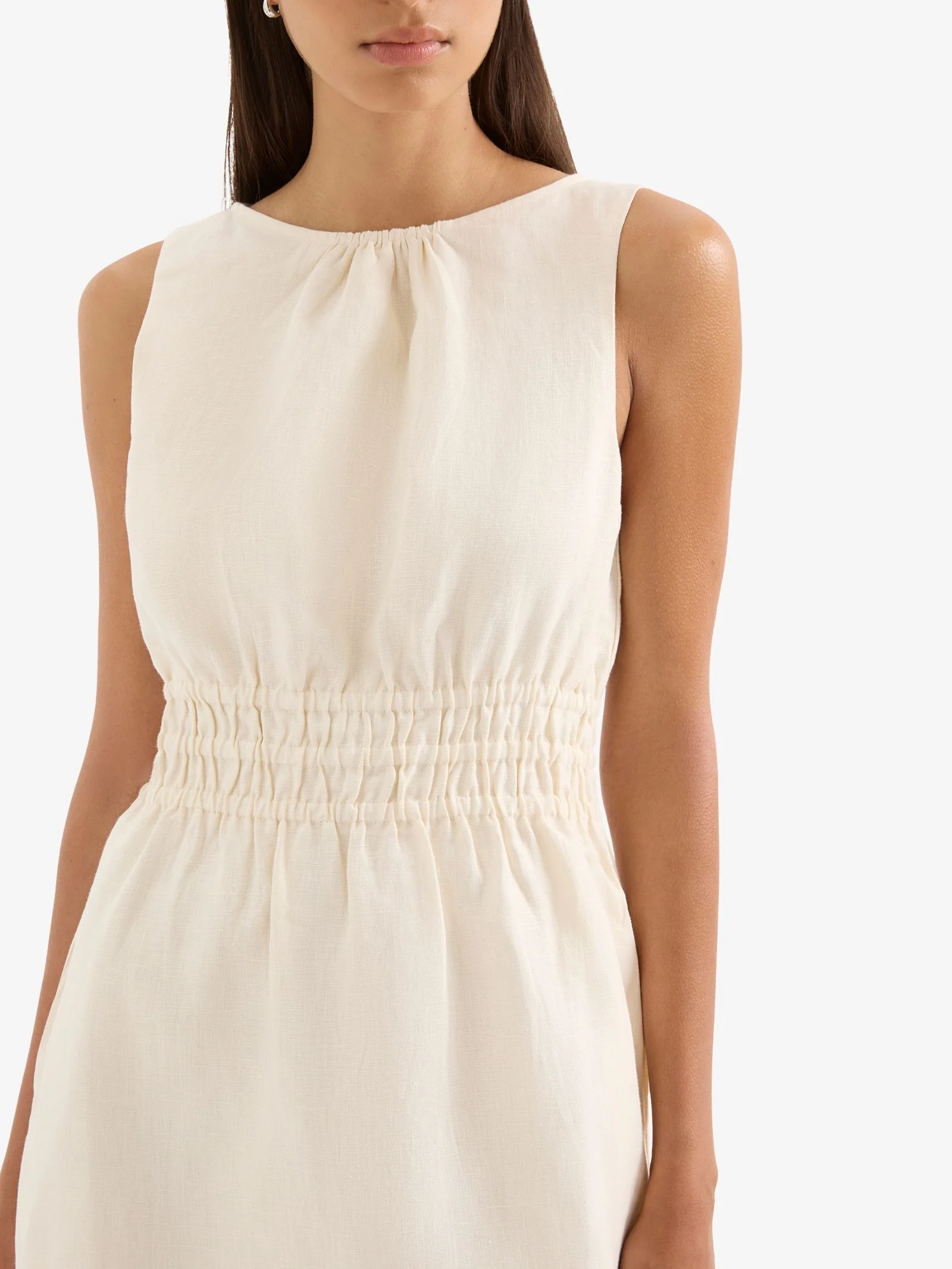 Andri Linen Mini Dress