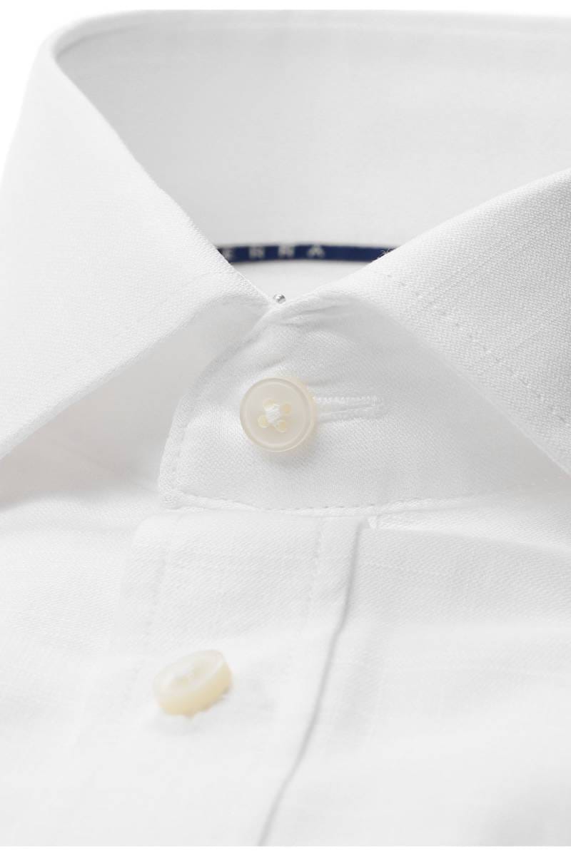 ETERNA Comfort Fit Tencel Hemd weiss, Einfarbig