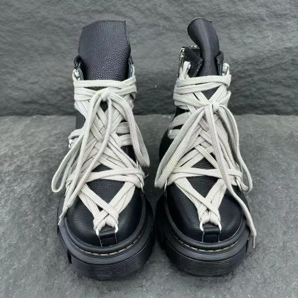 DR. MARTENS X RICK OWENS 1460 DMXL MEGALACE BOOT