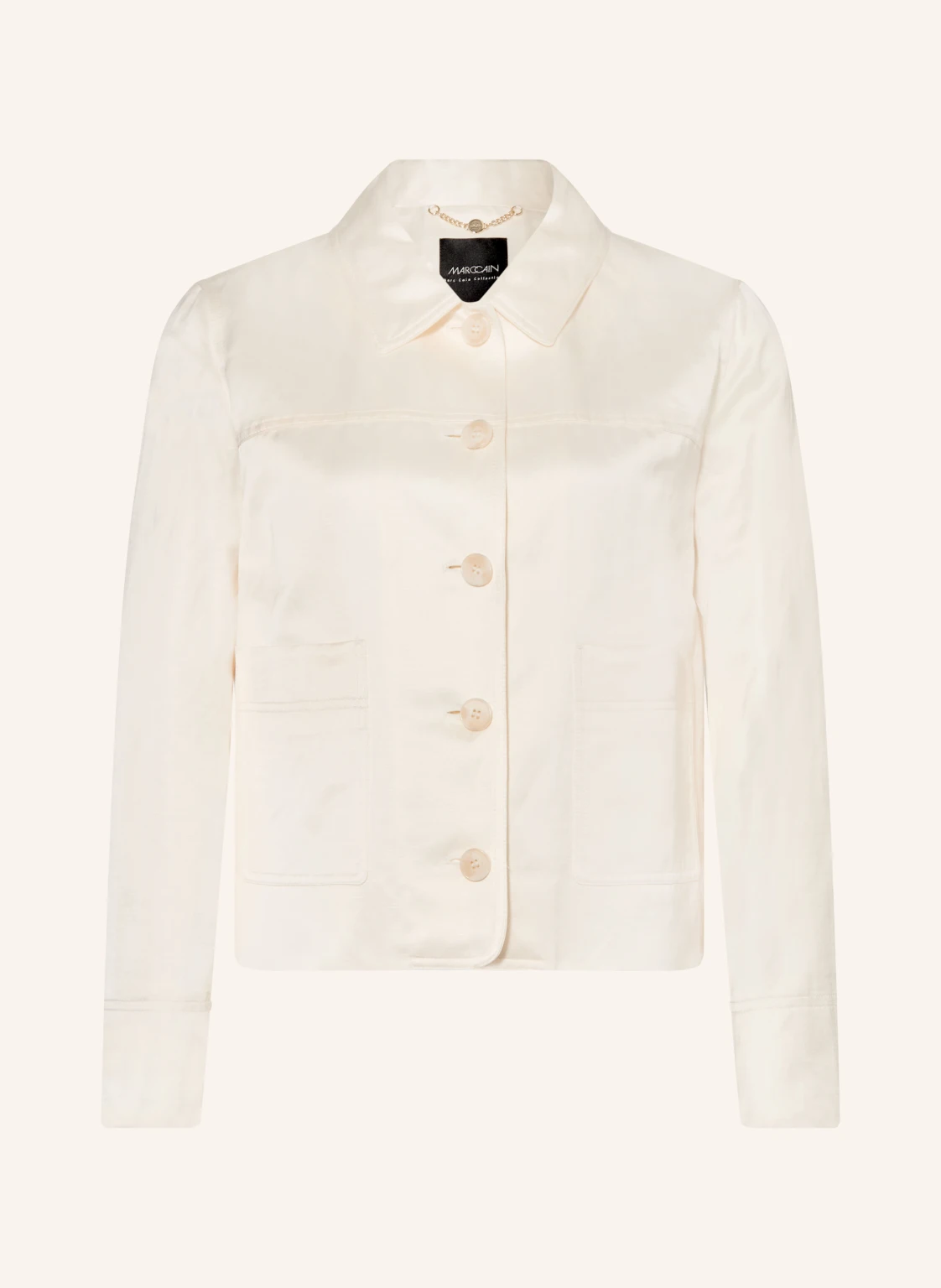 MARC CAIN Kastenjacke mit Leinen