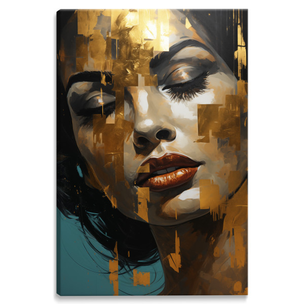 Obraz Nowoczesny Portret Kobiety W Stylu Glamour 20x30cm