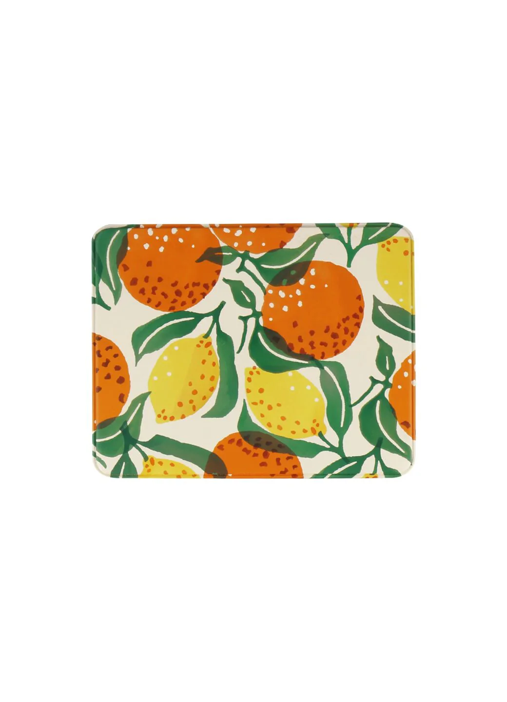 Oranges & Lemons Medium Shallow Tin