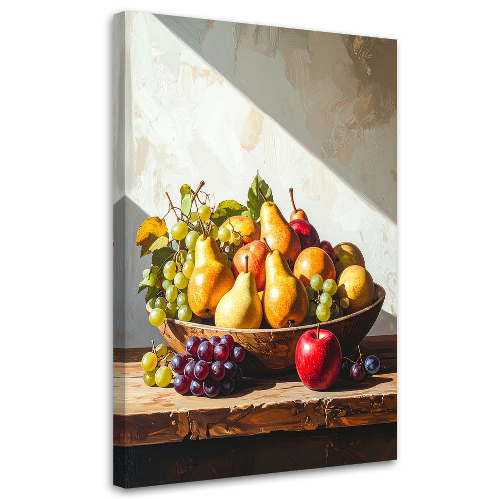 Obraz do kuchni jadalni restauracji, Martwa natura owoce 20x30