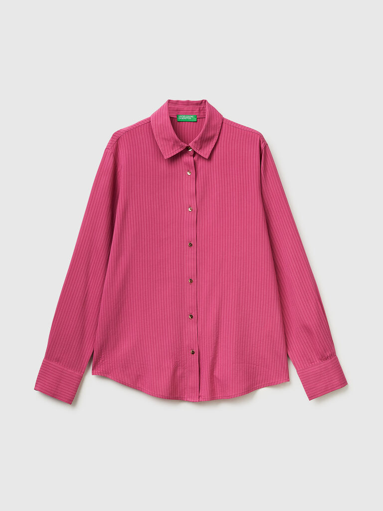 Flowing striped shirt