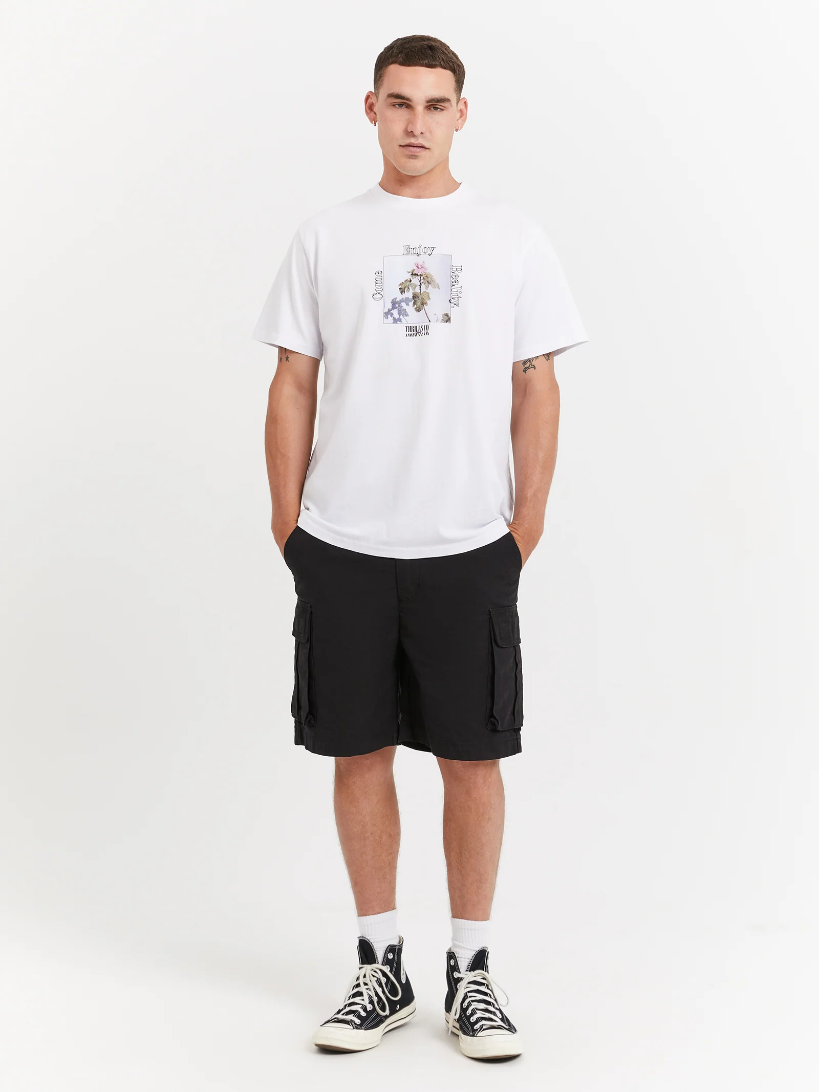 Come Enjoy Reality Merch Fit T-Shirt
