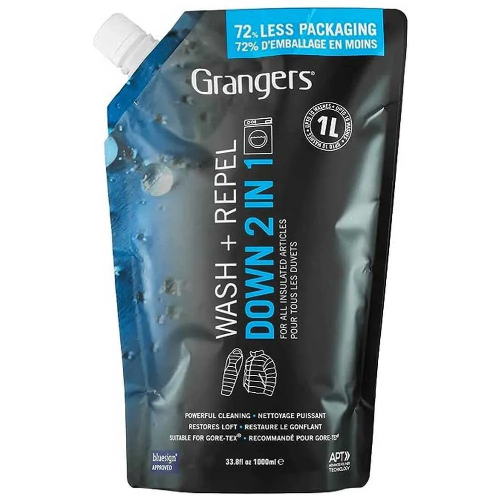 Grangers Wash   Repel Down 2in1 Cleaner & Water Repellent 1L
