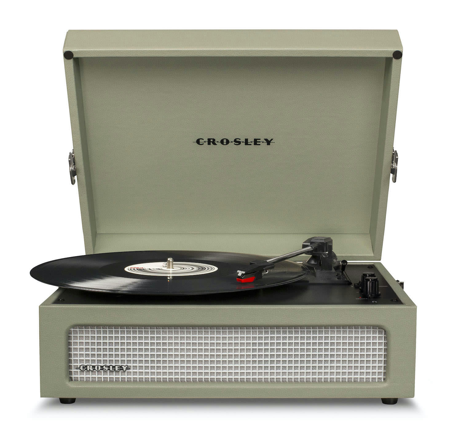 VOYAGEUR - Platine vinyle portable avec Bluetooth sauge