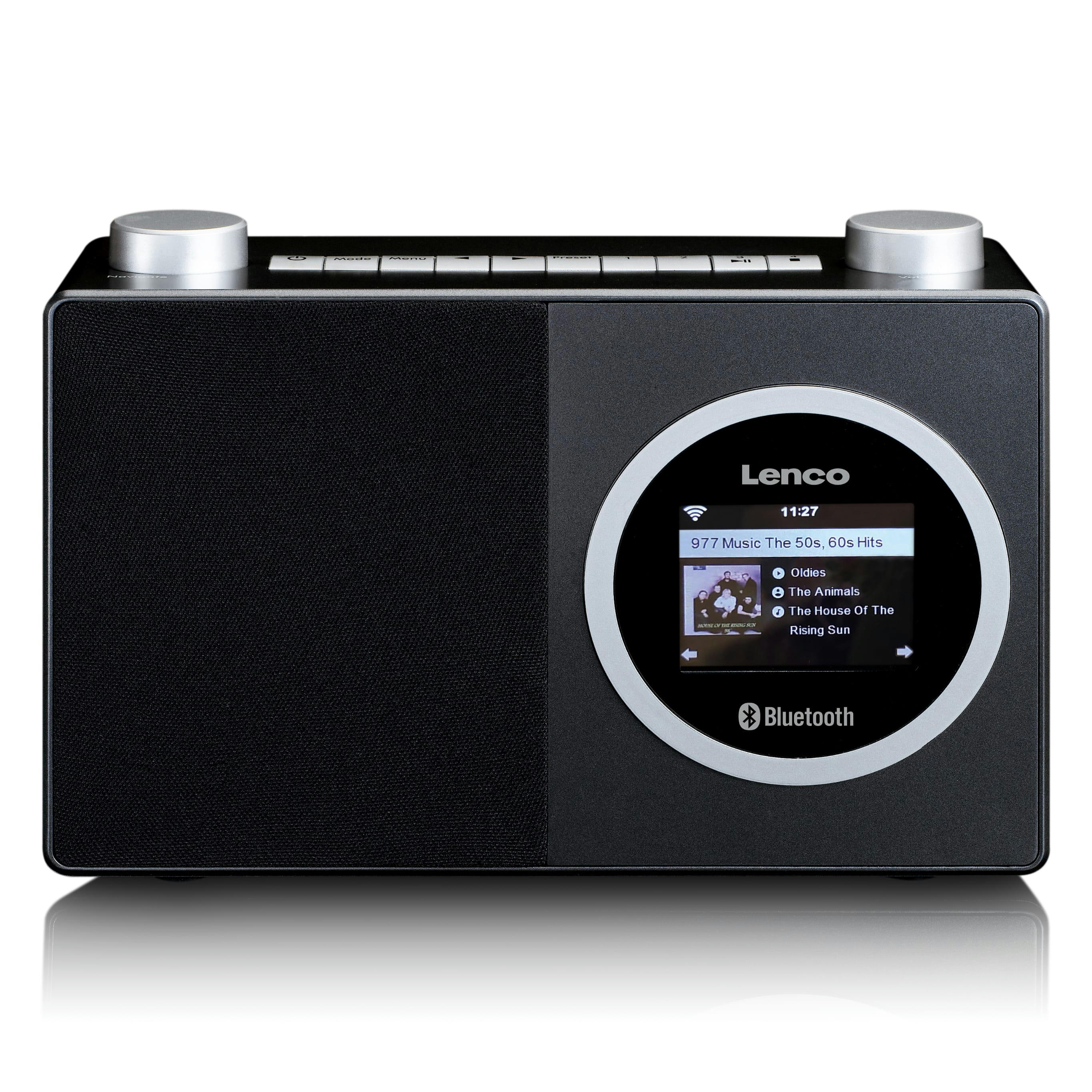 - Radio internet avec écran couleur et bluetooth noir