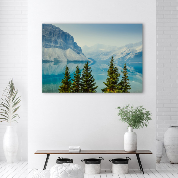 Feeby Obraz na płótnie, Góry Jezioro Natura Pejzaż 60x40