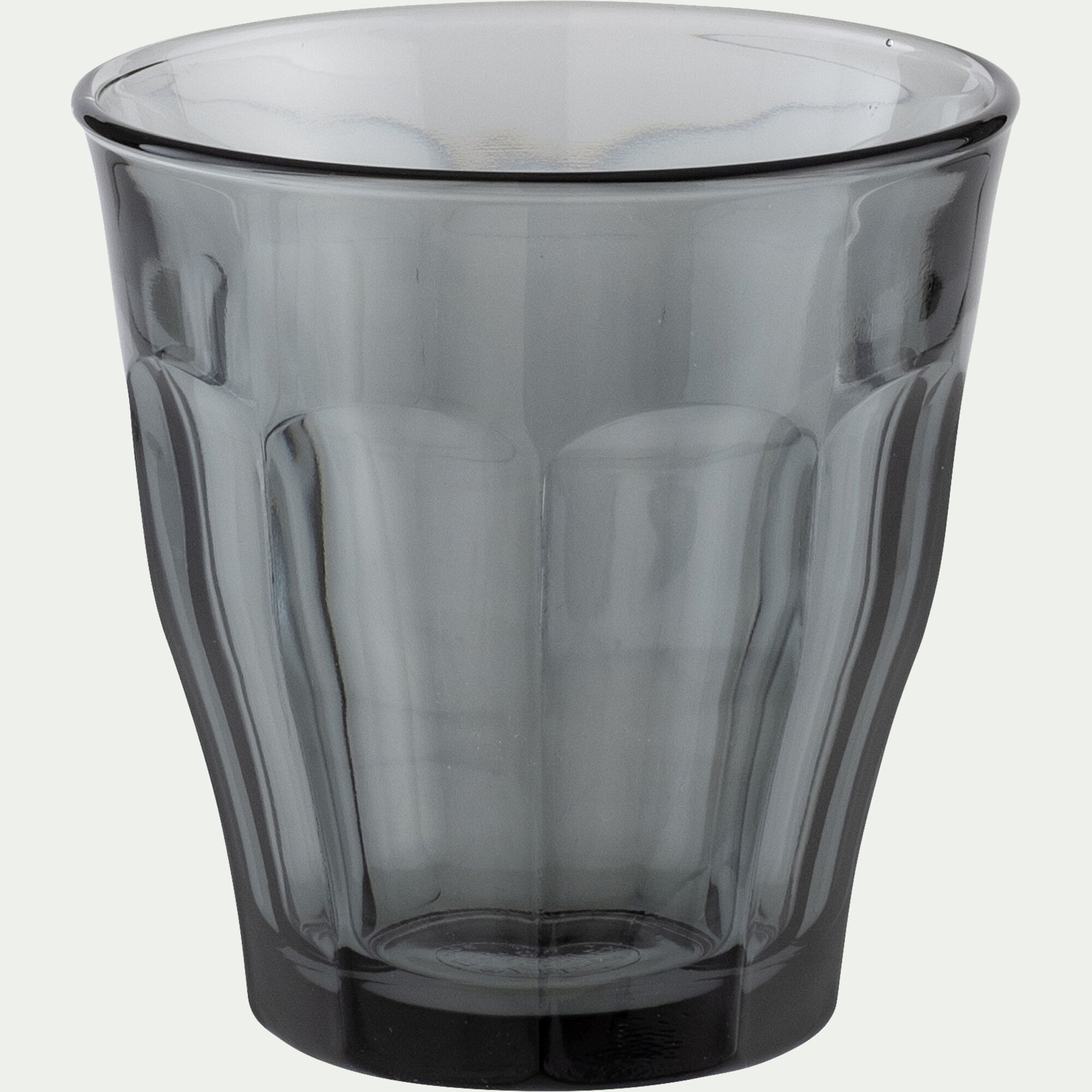 PICARDIE - Gobelet bas en verre 25cl - gris