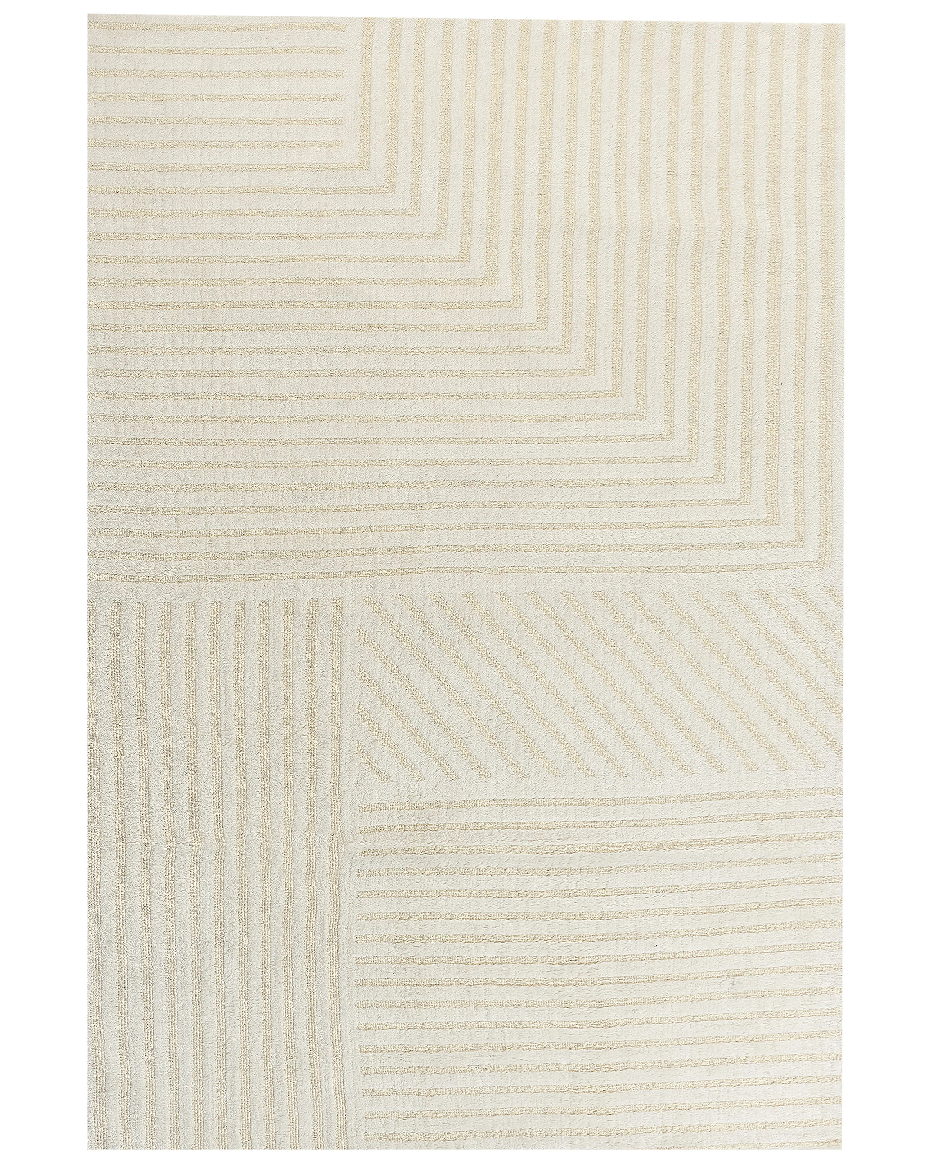 Rug ABEGUM Beige 160 x 230 cm Wool