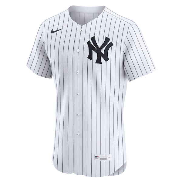Derek Jeter New York Yankees Nike Home Elite Player Jersey - White