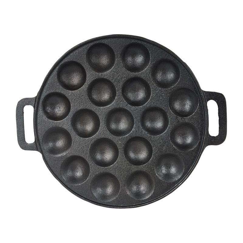 Poffertjespan - gietijzer - &Oslash;24x2 cm