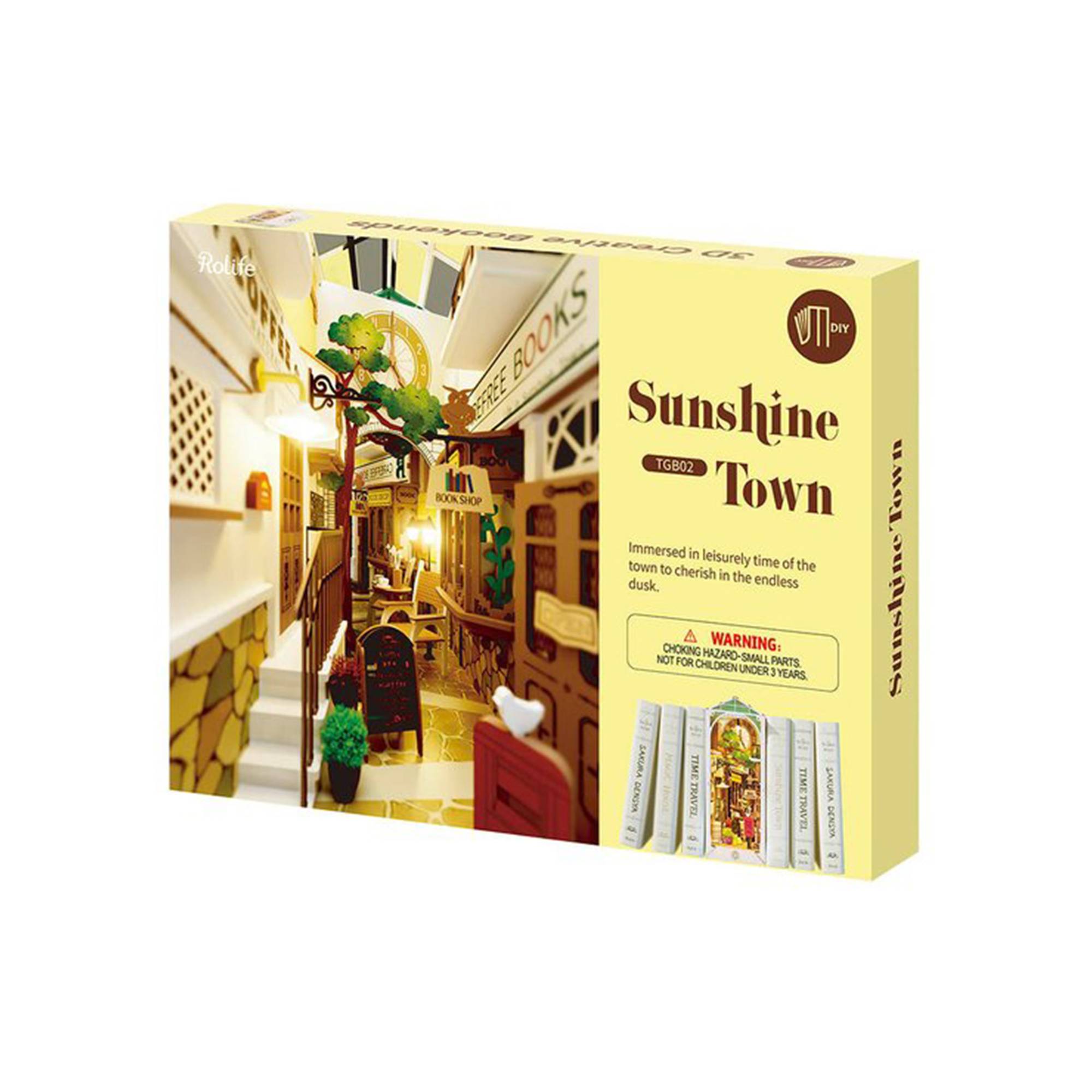 Rolife Sunshine Town DIY Book Nook