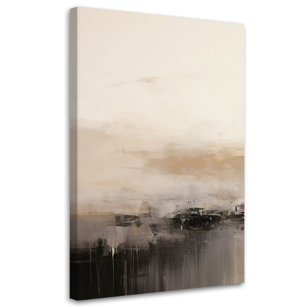 Feeby Obraz na płótnie, Abstrakcja Lofty Beżowy 40x60