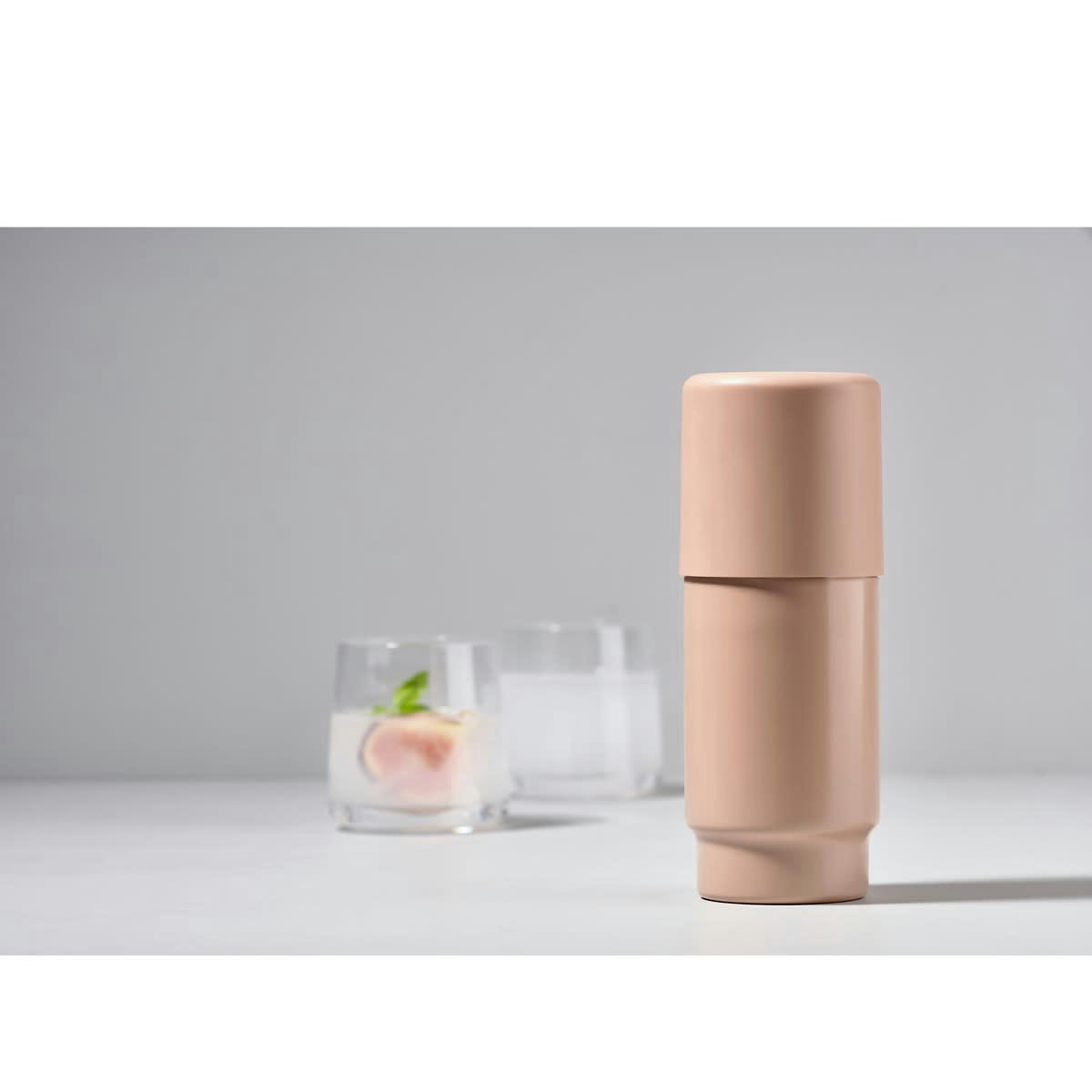 ROCKS - Agitateur en acier beige