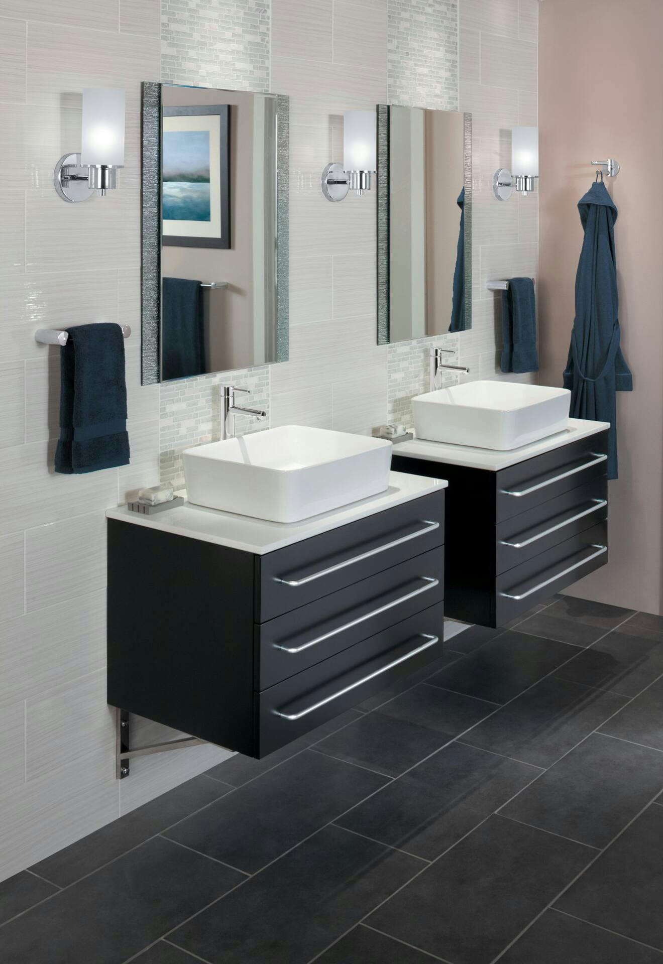 Moen® Align Single Handle High Arc Vessel Single Hole Bathroom Sink Faucet, WaterSense® Certified, Chrome