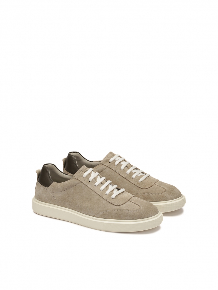 Suede sneakers