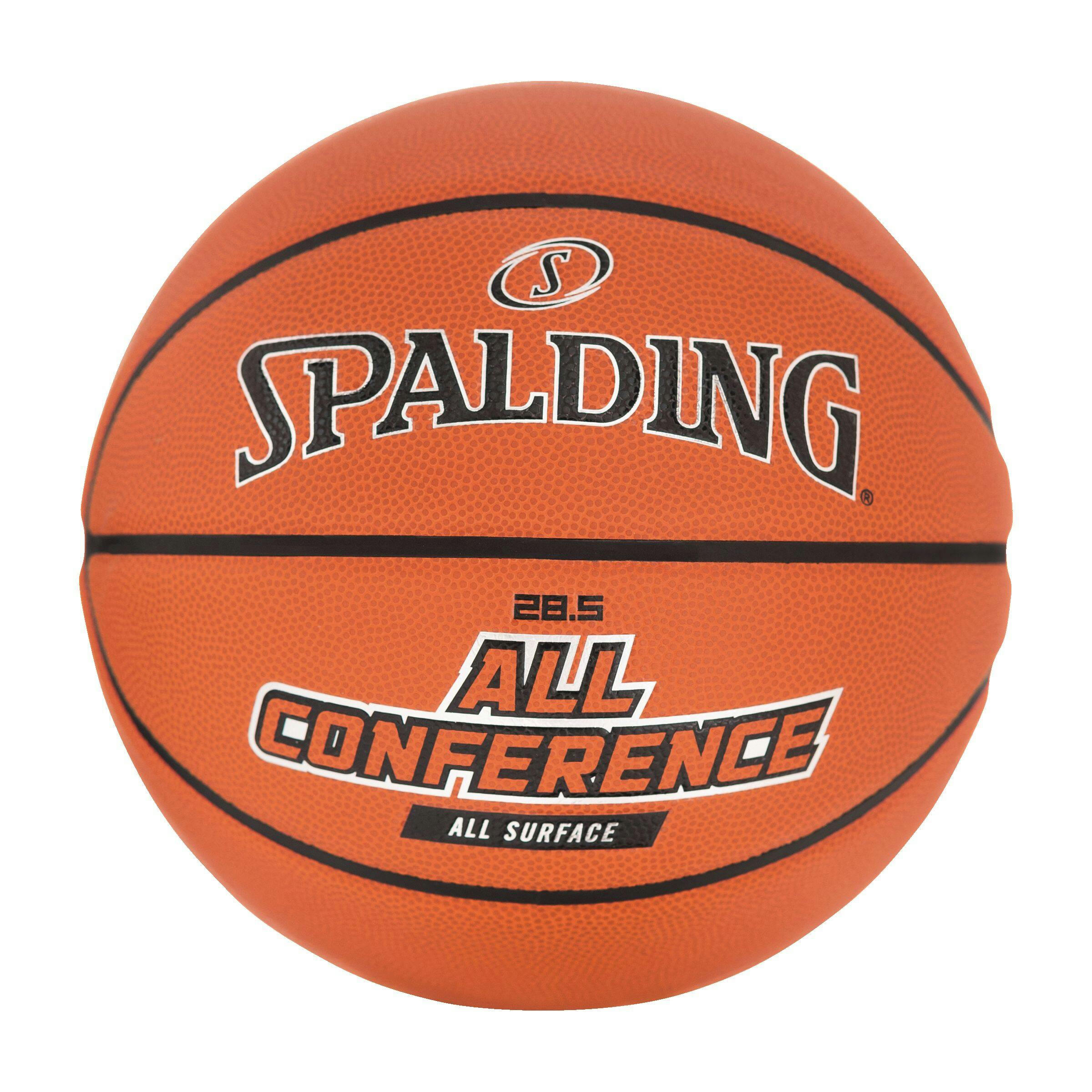 Spalding All Conference Indoor/Outdoor Composite Basketball, Size 6 (28.5-in)